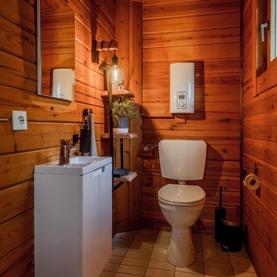 Blockhaus Eifelsteig W/ Kamin Garten & Feuerstelle Berndorf  Buitenkant foto