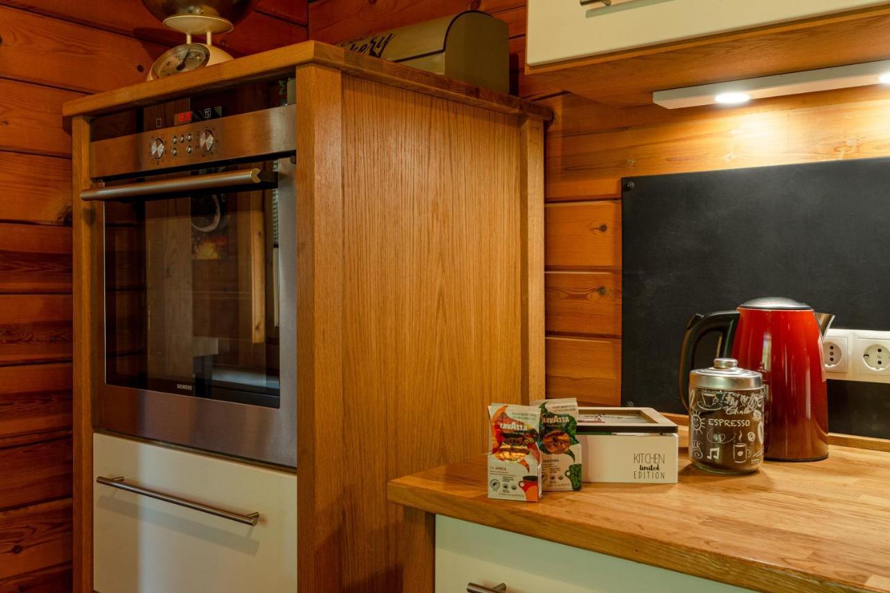 Blockhaus Eifelsteig W/ Kamin Garten & Feuerstelle Berndorf  Buitenkant foto