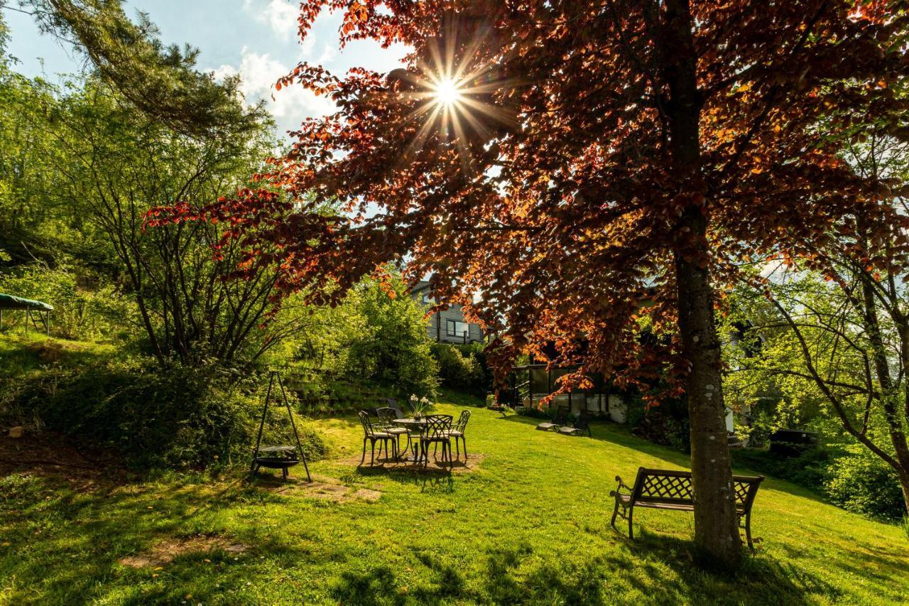 Blockhaus Eifelsteig W/ Kamin Garten & Feuerstelle Berndorf  Buitenkant foto